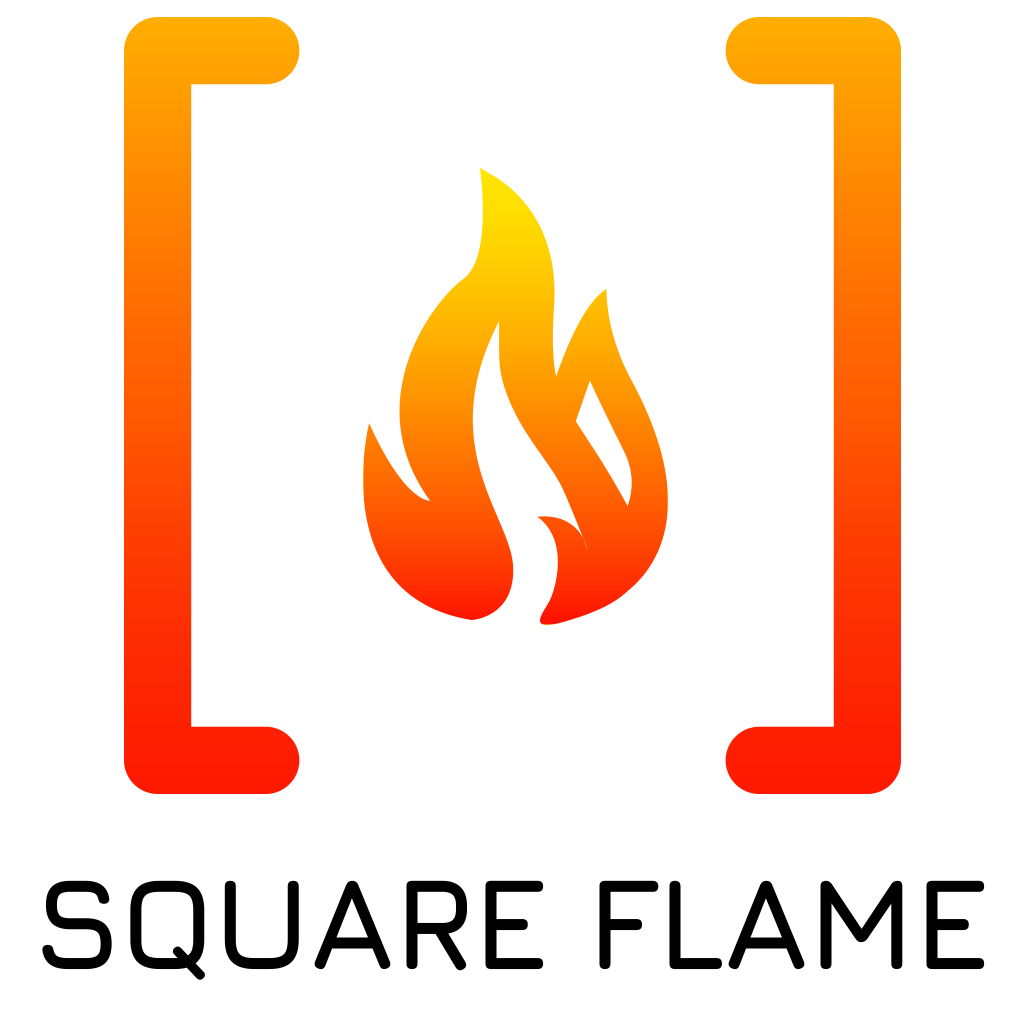 Square Flame Logo